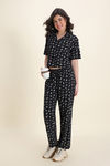 Zivame Harry Potter Knit Cotton Loungewear Set - Black Beauty — thumbnail 4